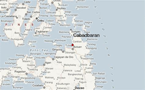 cabadbaran map|City of Cabadbaran .